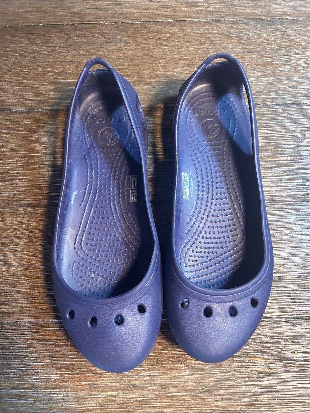 NWOT Crocs Kadee slingback ballet flats size 8 - Picture 4 of 7